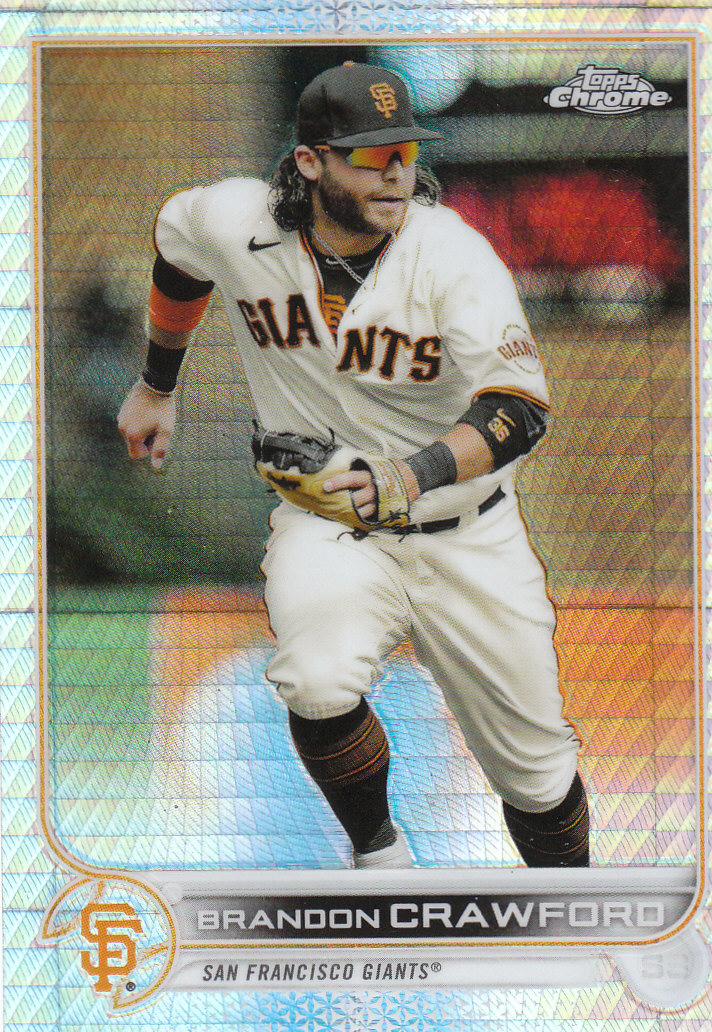 2022 Topps Chrome Baseball "Prism Refractors" Parallel Cards - Picture 50 of 93