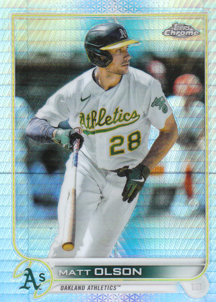 2022 Topps Chrome Baseball "Prism Refractors" Parallel Cards - Picture 58 of 93