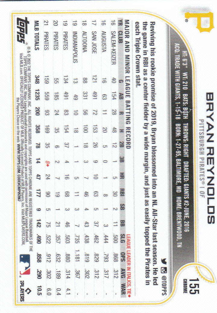 2022 Topps Chrome Baseball "Prism Refractors" Parallel Cards - Picture 63 of 93