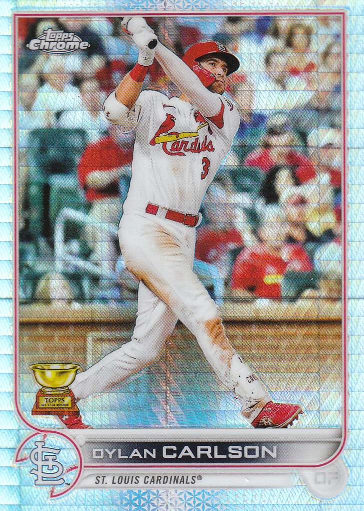 2022 Topps Chrome Baseball "Prism Refractors" Parallel Cards - Picture 66 of 93