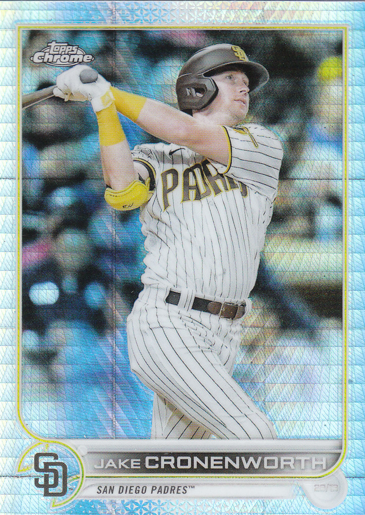2022 Topps Chrome Baseball "Prism Refractors" Parallel Cards - Picture 72 of 93