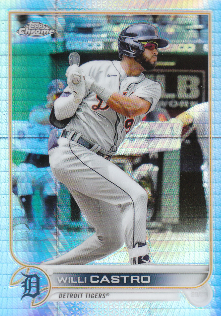2022 Topps Chrome Baseball "Prism Refractors" Parallel Cards - Picture 74 of 93
