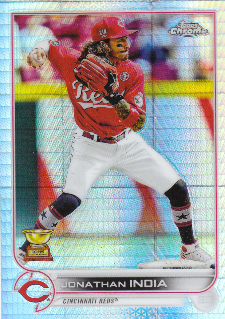 2022 Topps Chrome Baseball "Prism Refractors" Parallel Cards - Picture 80 of 93