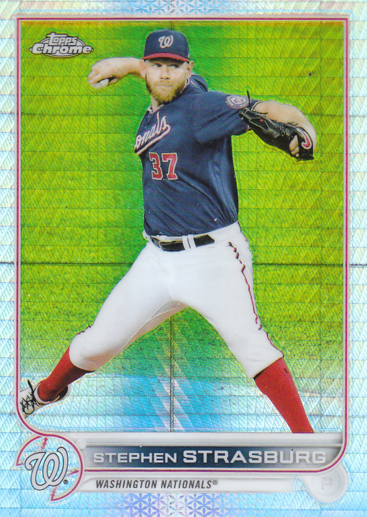 2022 Topps Chrome Baseball "Prism Refractors" Parallel Cards - Picture 82 of 93