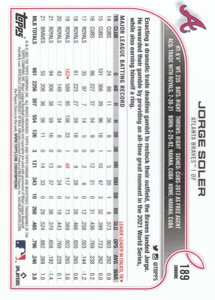 2022 Topps Chrome Baseball "Prism Refractors" Parallel Cards - Picture 85 of 93