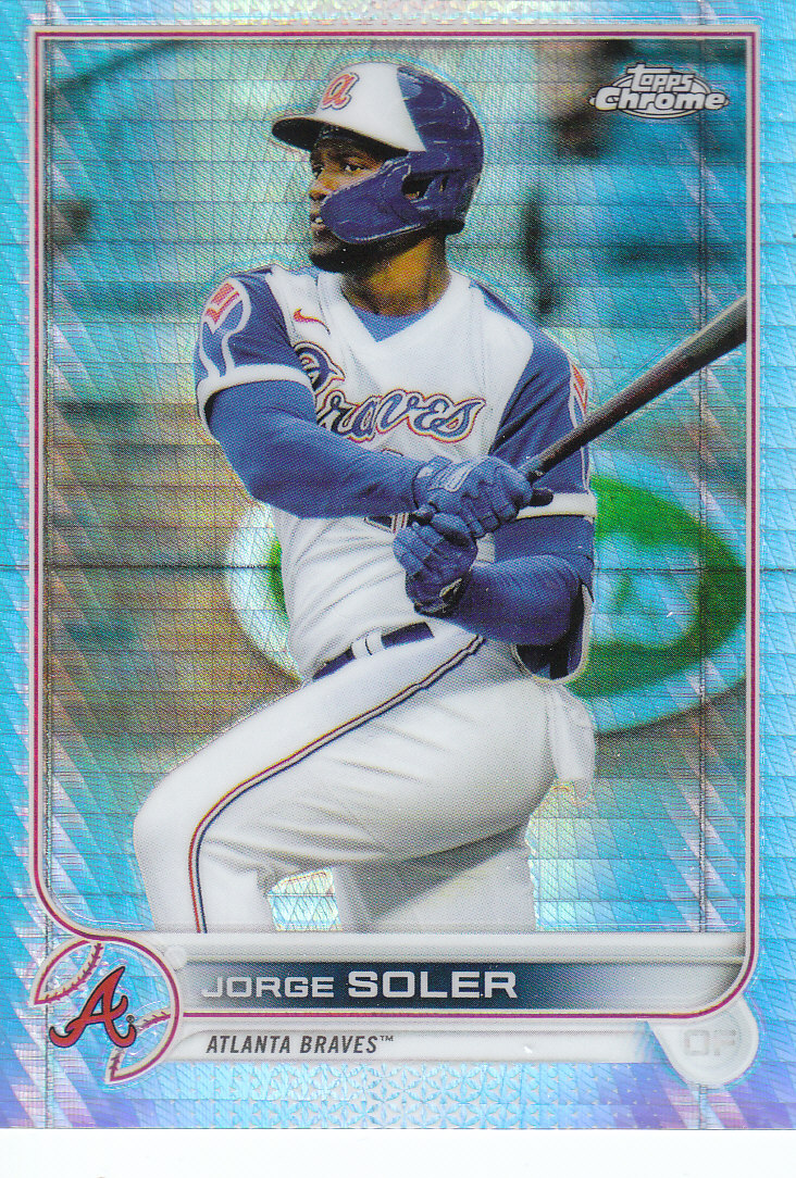 2022 Topps Chrome Baseball "Prism Refractors" Parallel Cards - Picture 84 of 93