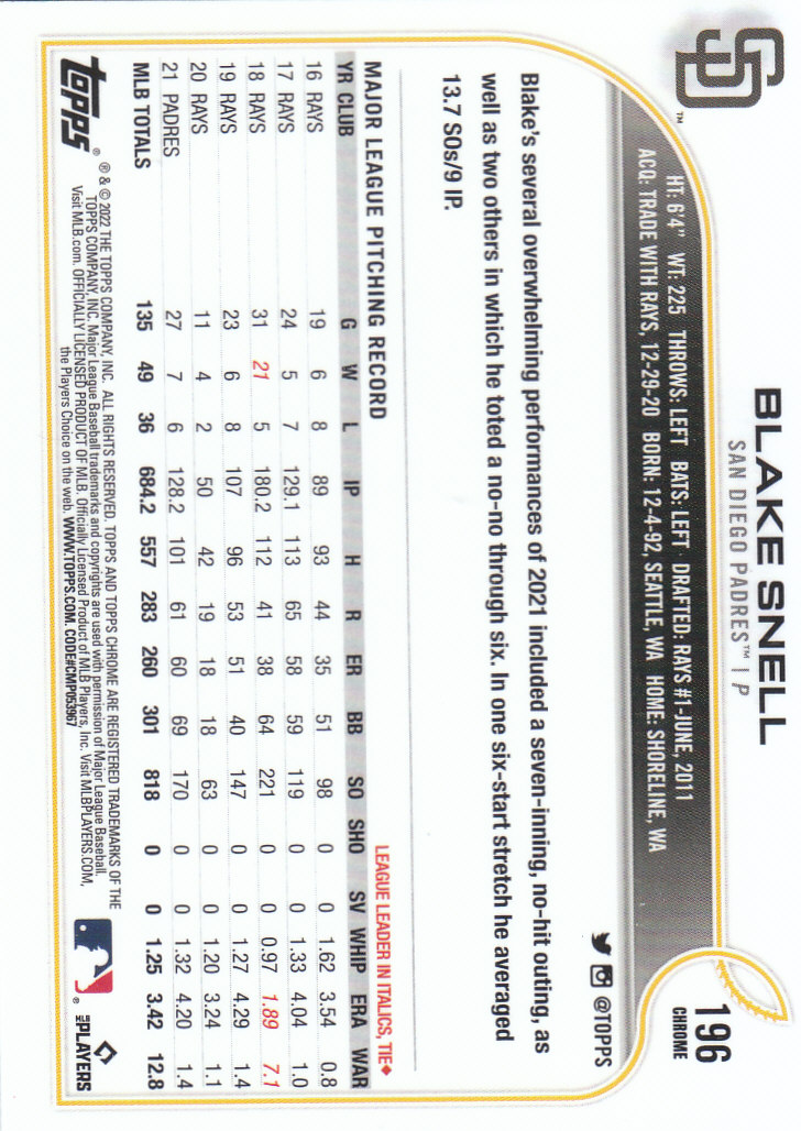 2022 Topps Chrome Baseball "Prism Refractors" Parallel Cards - Picture 87 of 93