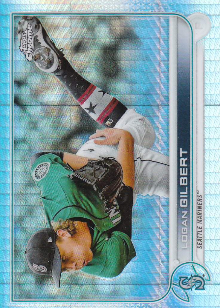 2022 Topps Chrome Baseball "Prism Refractors" Parallel Cards - Picture 90 of 93