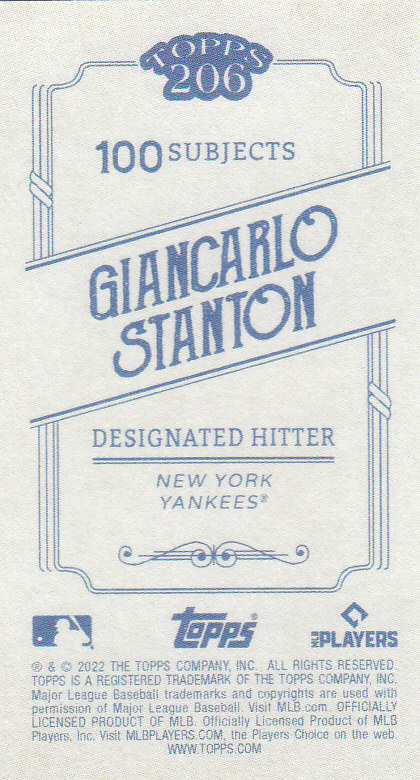 2022 Topps 206 Wave 3 Baseball "Main Set" Base Cards - Picture 29 of 155