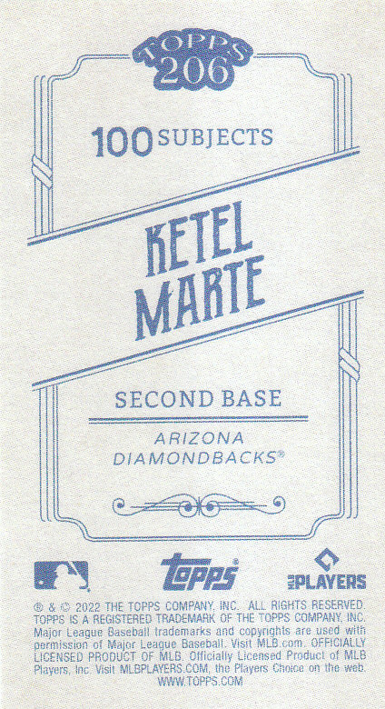 2022 Topps 206 Wave 3 Baseball "Main Set" Base Cards - Picture 53 of 155