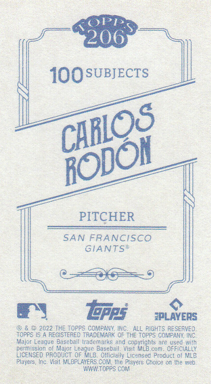 2022 Topps 206 Wave 3 Baseball "Main Set" Base Cards - Picture 81 of 155