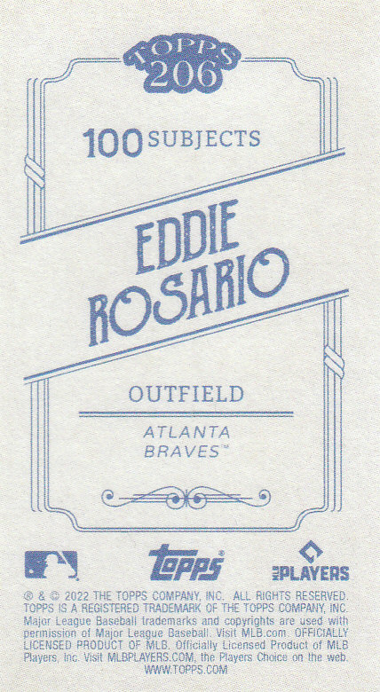 2022 Topps 206 Wave 3 Baseball "Main Set" Base Cards - Picture 85 of 155