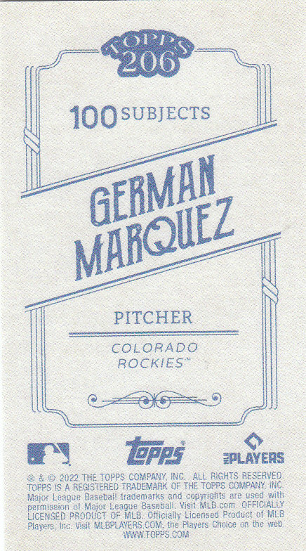 2022 Topps 206 Wave 3 Baseball "Main Set" Base Cards - Picture 93 of 155