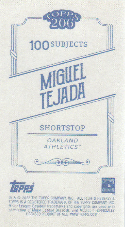 2022 Topps 206 Wave 3 Baseball "Main Set" Base Cards - Picture 125 of 155