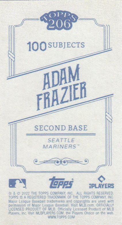 2022 Topps 206 Wave 3 Baseball "Main Set" Base Cards - Picture 135 of 155