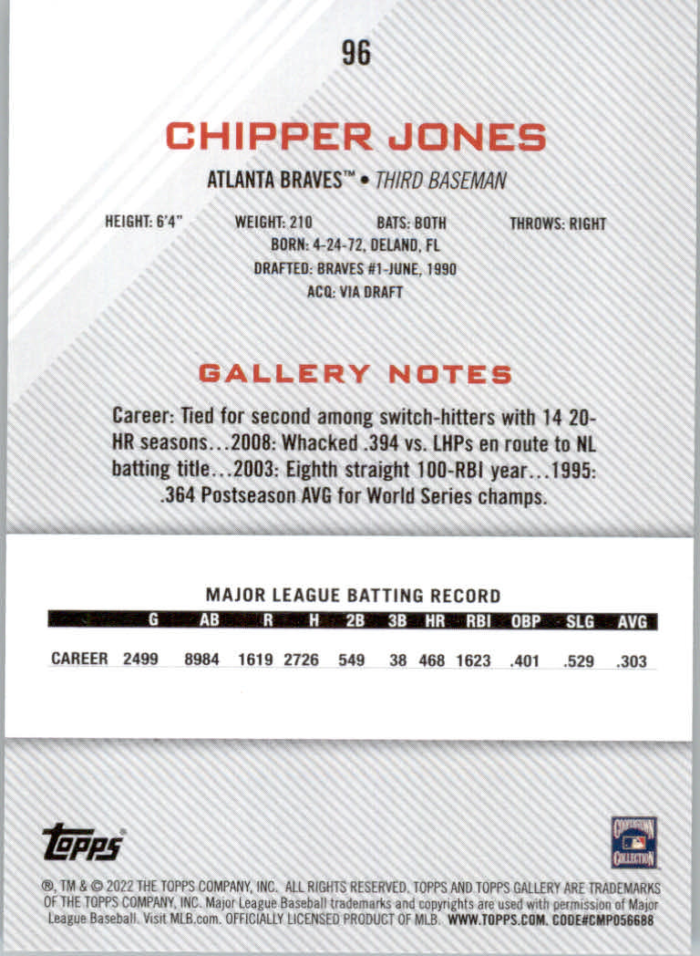 2022 Topps Gallery Baseball "Main Set" Base Cards #1 to #200 - Picture 167 of 359