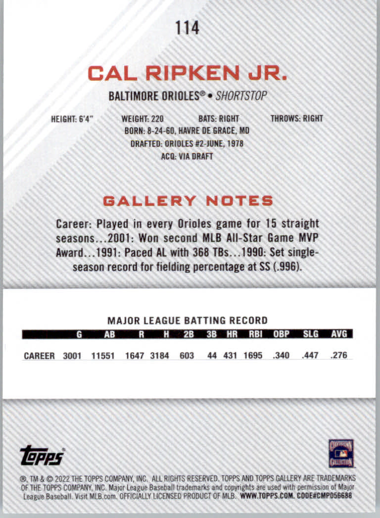 2022 Topps Gallery Baseball "Main Set" Base Cards #1 to #200 - Picture 199 of 359