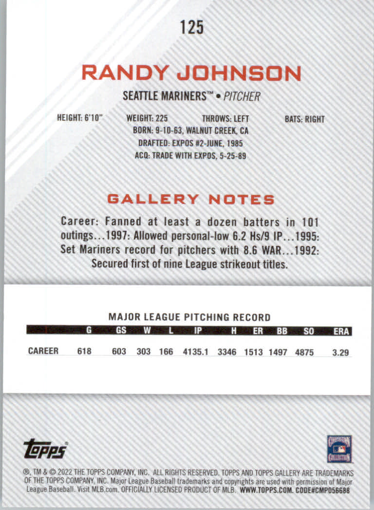 2022 Topps Gallery Baseball "Main Set" Base Cards #1 to #200 - Picture 219 of 359