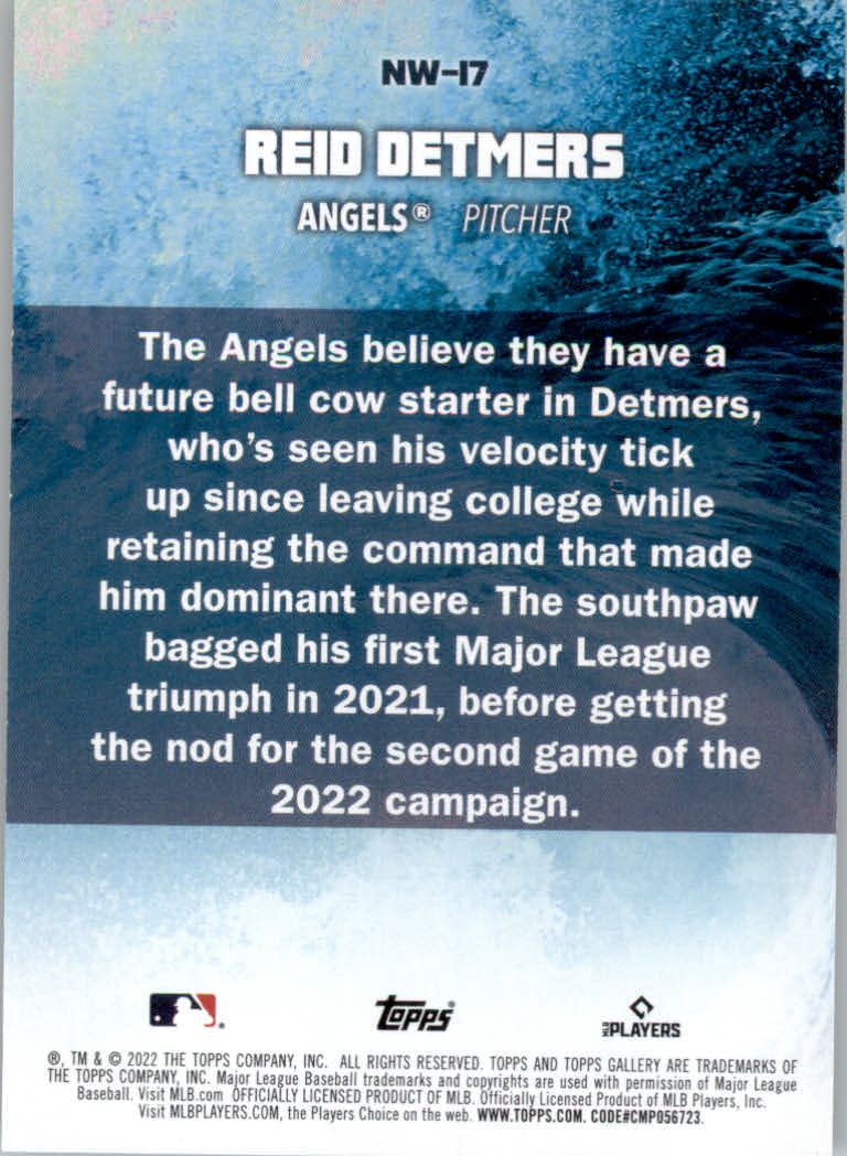 Tarjetas de inserción ""Next Wave"" de béisbol Topps Gallery 2022 - Imagen 15 de 17