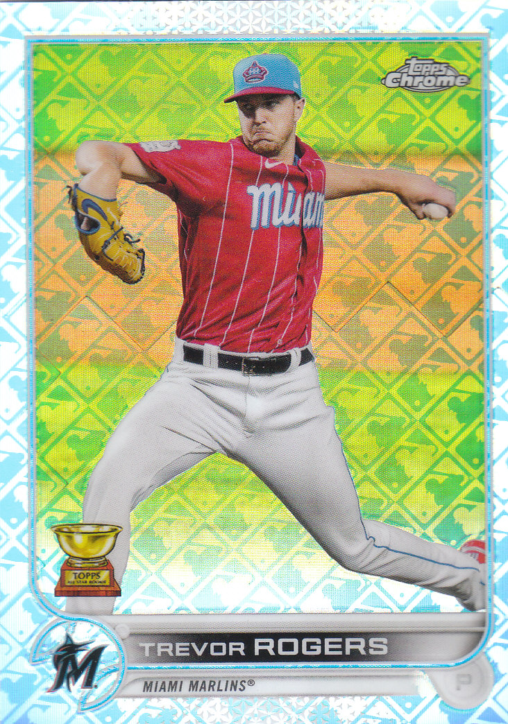 2022 Topps Chrome Logofractor Baseball "Main Set" Base Cards - Bild 4 von 81
