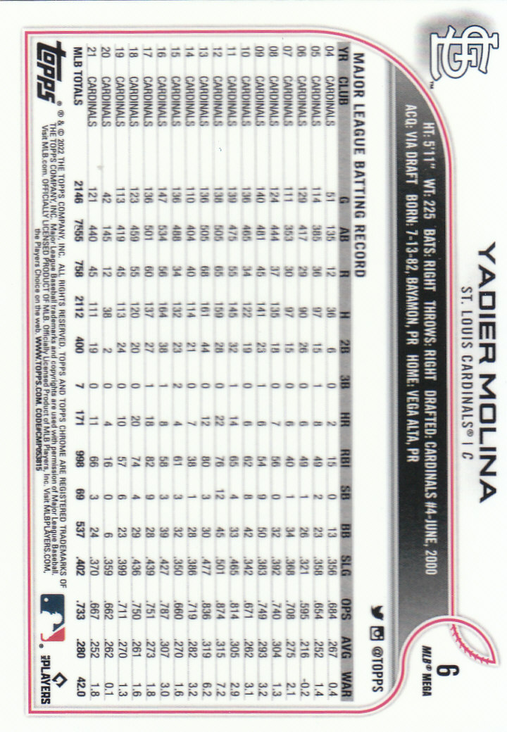 2022 Topps Chrome Logofractor Baseball "Main Set" Base Cards - Bild 9 von 81