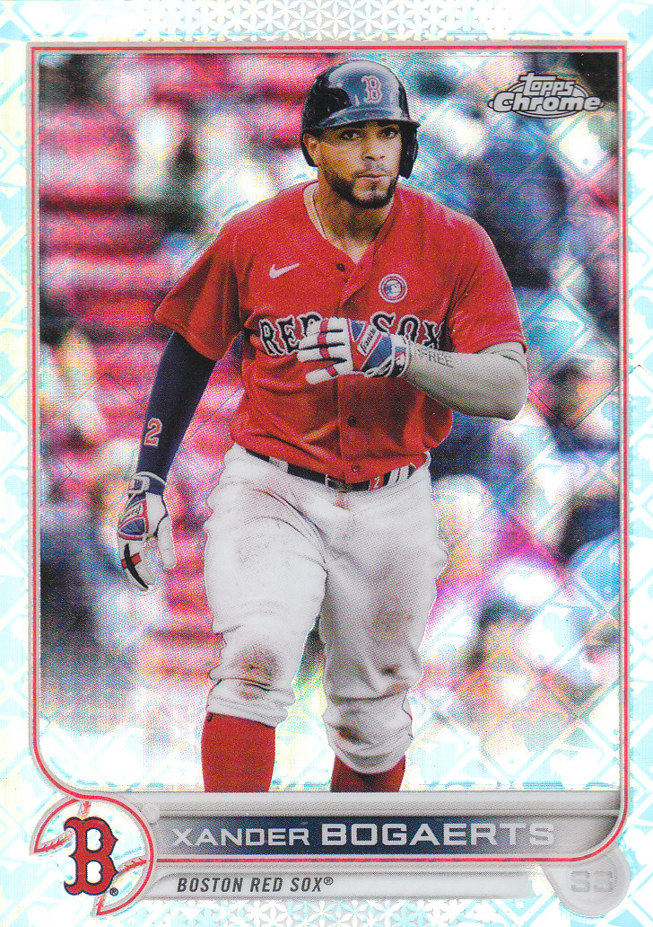2022 Topps Chrome Logofractor Baseball "Main Set" Base Cards - Bild 18 von 81