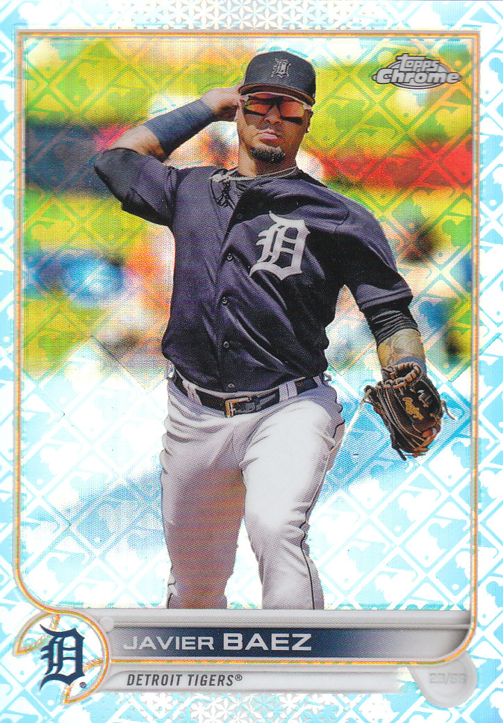 2022 Topps Chrome Logofractor Baseball "Main Set" Base Cards - Bild 30 von 81