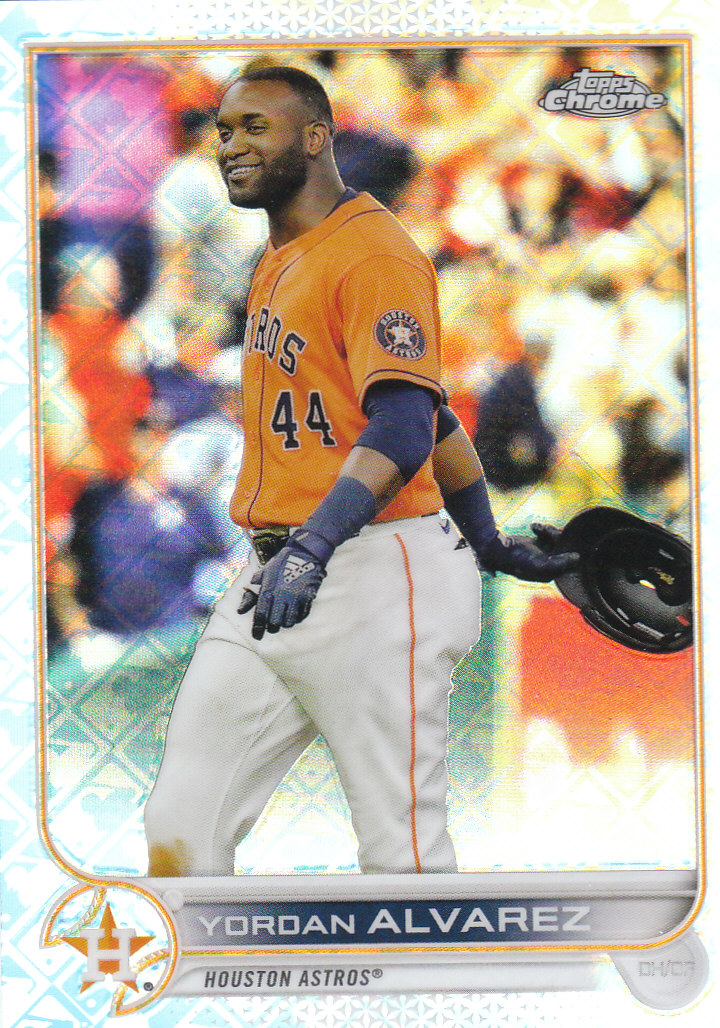 2022 Topps Chrome Logofractor Baseball "Main Set" Base Cards - Bild 32 von 81