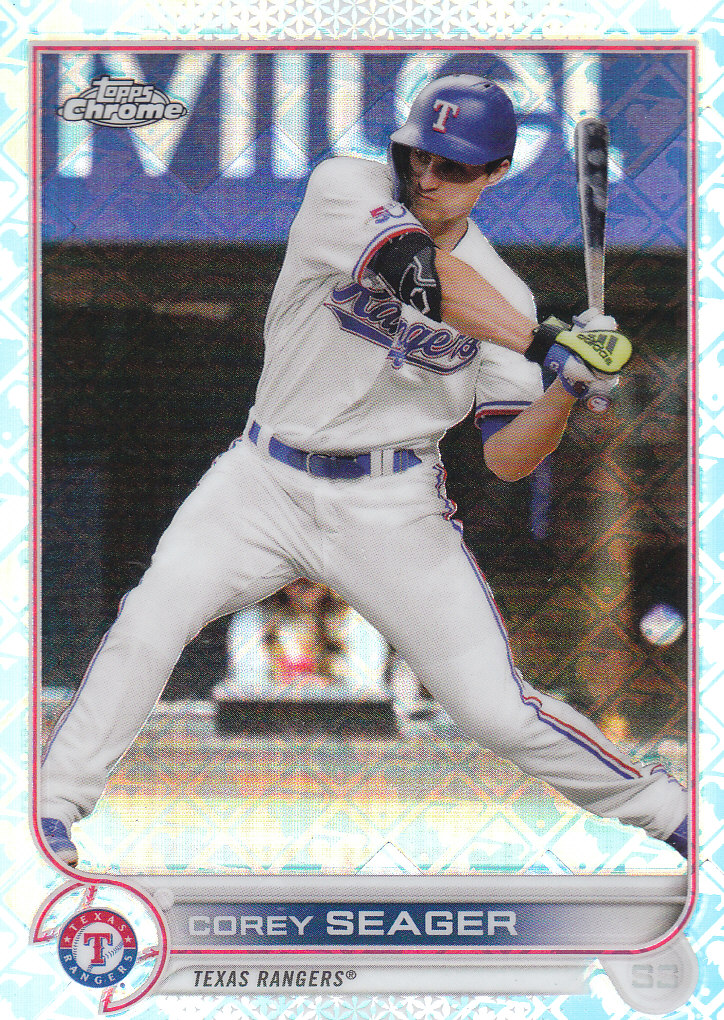 2022 Topps Chrome Logofractor Baseball "Main Set" Base Cards - Bild 36 von 81