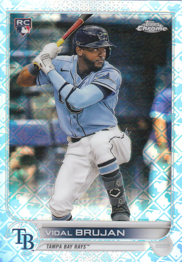 2022 Topps Chrome Logofractor Baseball "Main Set" Base Cards - Bild 42 von 81
