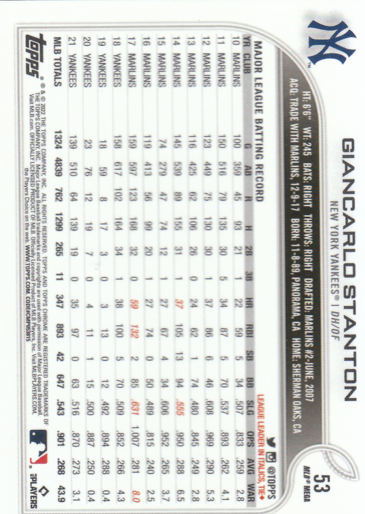 2022 Topps Chrome Logofractor Baseball "Main Set" Base Cards - Bild 45 von 81
