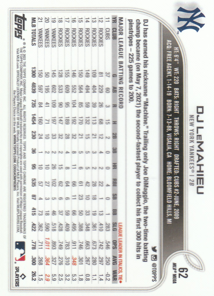 2022 Topps Chrome Logofractor Baseball "Main Set" Base Cards - Bild 49 von 81