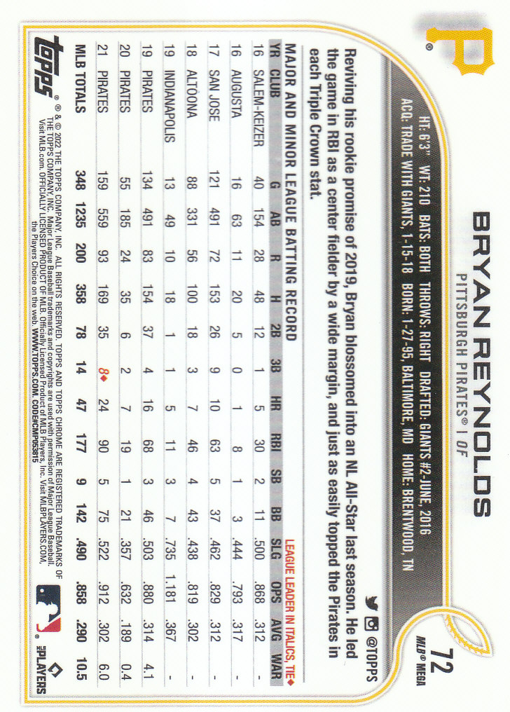 2022 Topps Chrome Logofractor Baseball "Main Set" Base Cards - Bild 53 von 81