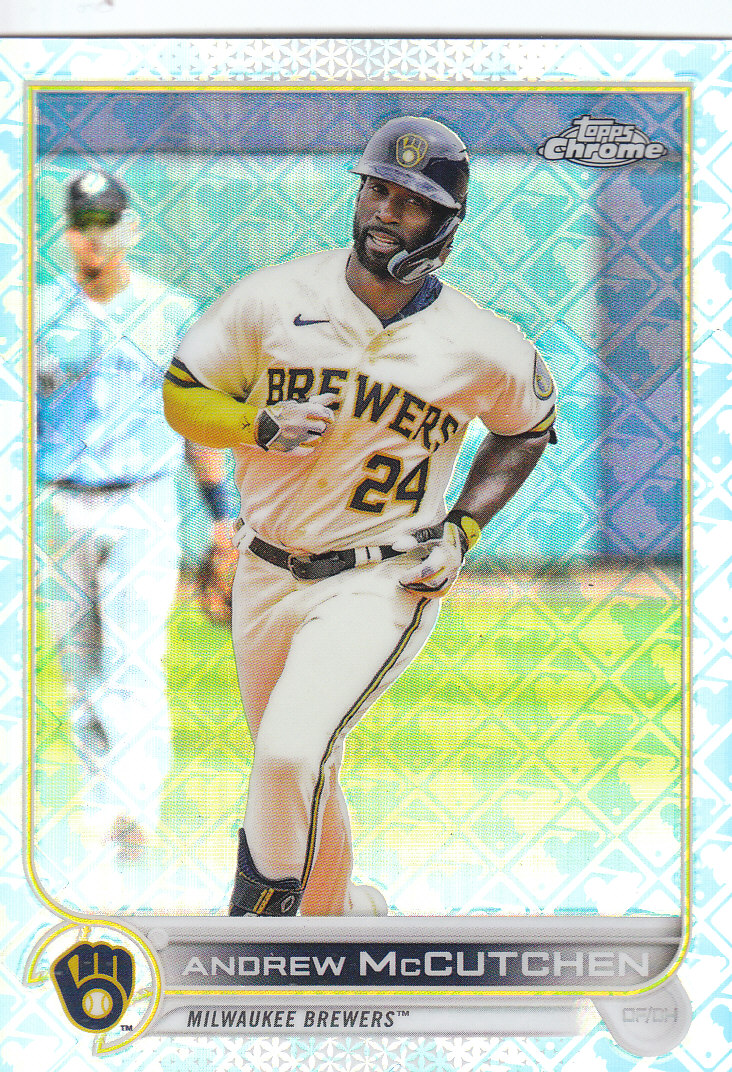 2022 Topps Chrome Logofractor Baseball "Main Set" Base Cards - Bild 54 von 81
