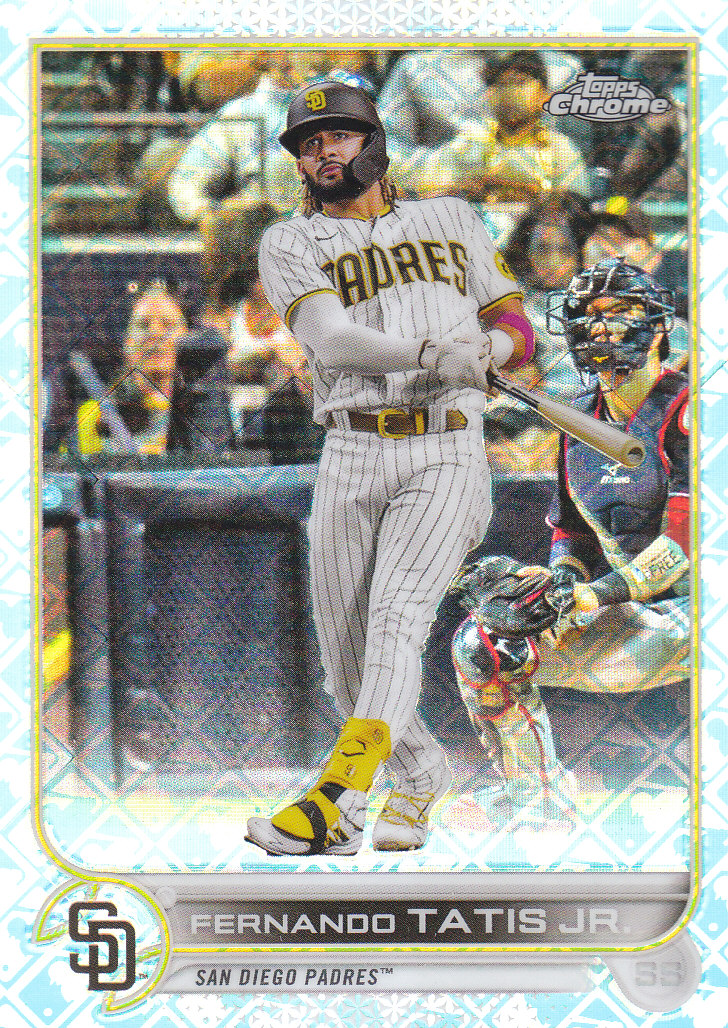 2022 Topps Chrome Logofractor Baseball "Main Set" Base Cards - Bild 68 von 81