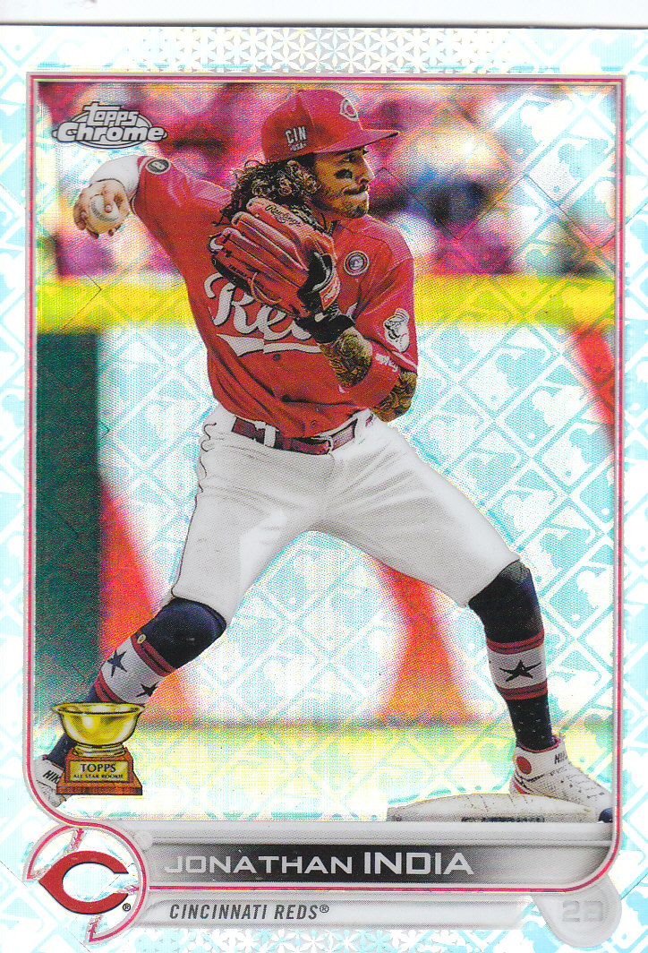 2022 Topps Chrome Logofractor Baseball "Main Set" Base Cards - Bild 70 von 81