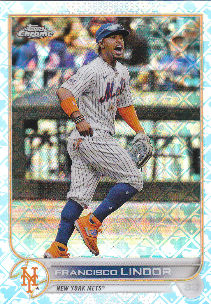 2022 Topps Chrome Logofractor Baseball "Main Set" Base Cards - Bild 74 von 81