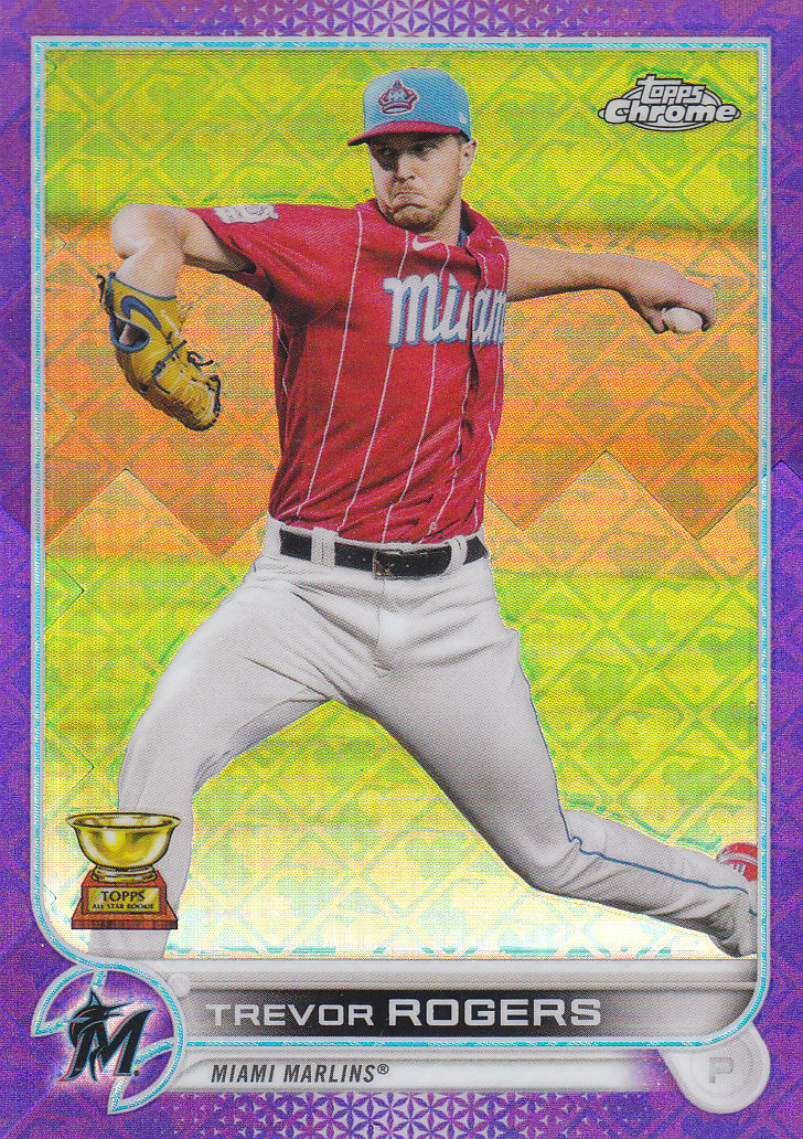 2022 Topps Chrome Logofractor Baseball "Colored Refractor" Parallel Cards - Picture 26 of 37