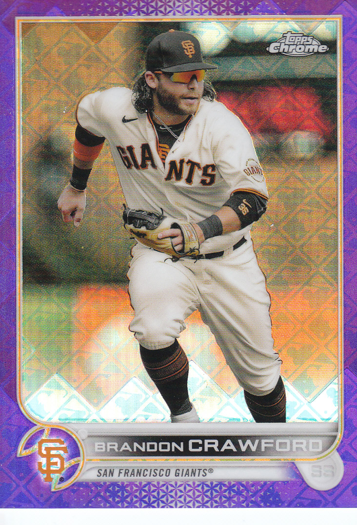 2022 Topps Chrome Logofractor Baseball "Colored Refractor" Parallel Cards - Picture 36 of 37
