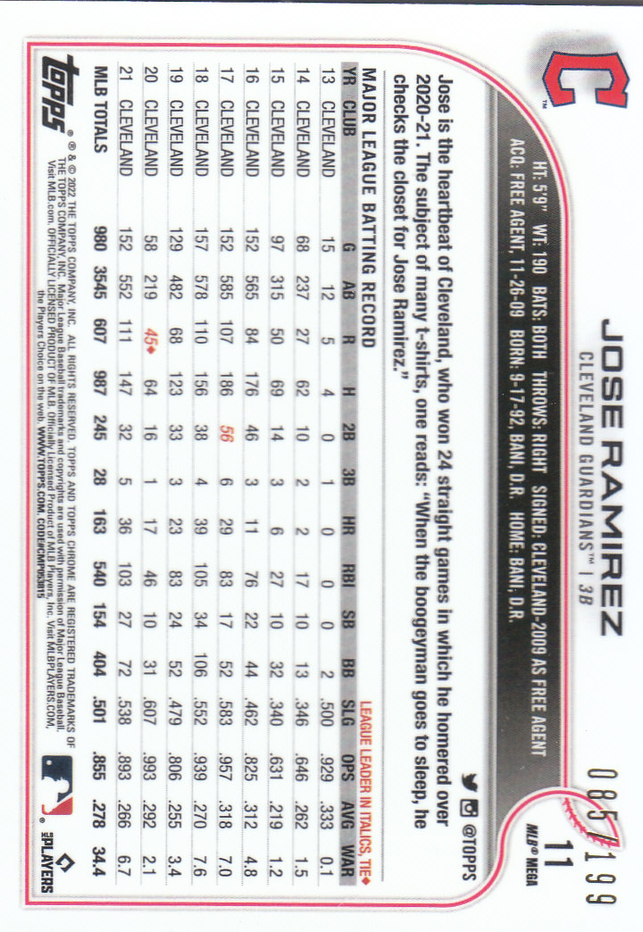 2022 Topps Chrome Logofractor Baseball "Colored Refractor" Parallel Cards - Picture 15 of 37
