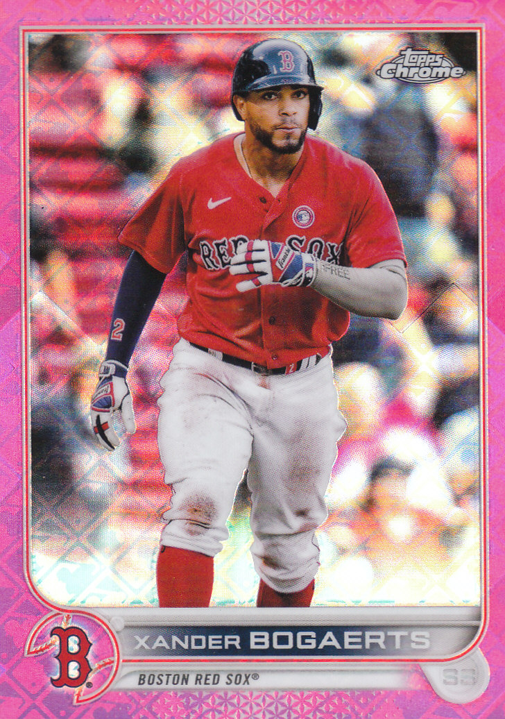 2022 Topps Chrome Logofractor Baseball "Colored Refractor" Parallel Cards - Picture 16 of 37