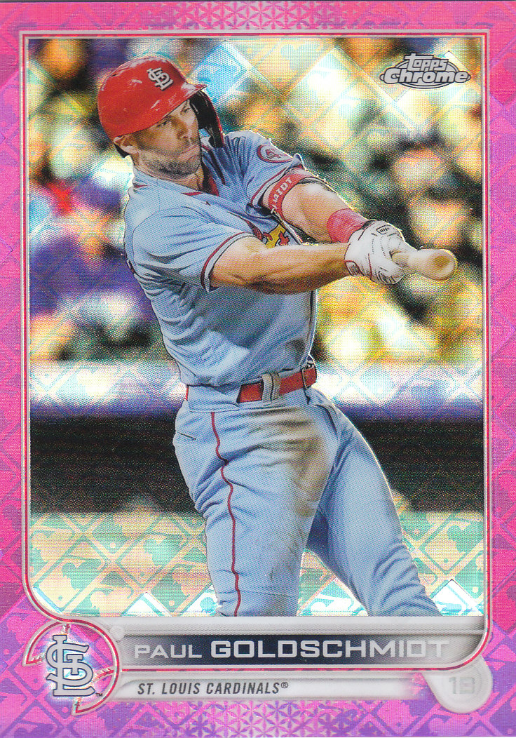 2022 Topps Chrome Logofractor Baseball "Colored Refractor" Parallel Cards - Picture 22 of 37