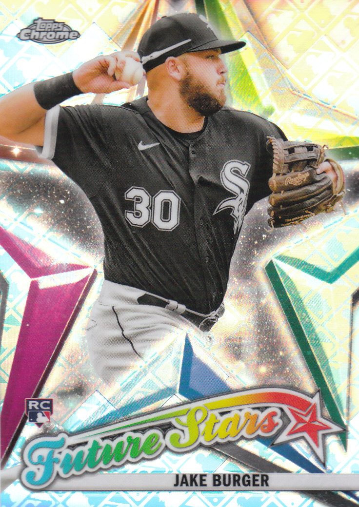 2022 Topps Chrome Logofractor Baseball "Future Stars" Insert and Parallel Cards - Picture 8 of 19