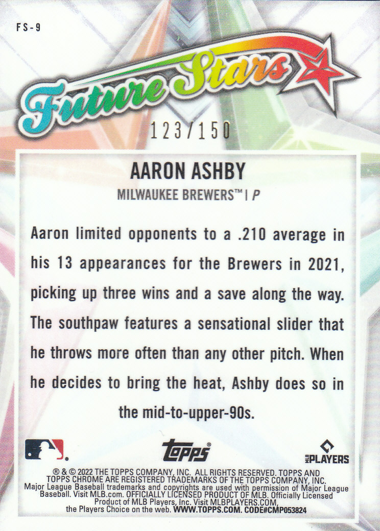 2022 Topps Chrome Logofractor Baseball "Future Stars" Insert and Parallel Cards - Picture 15 of 19
