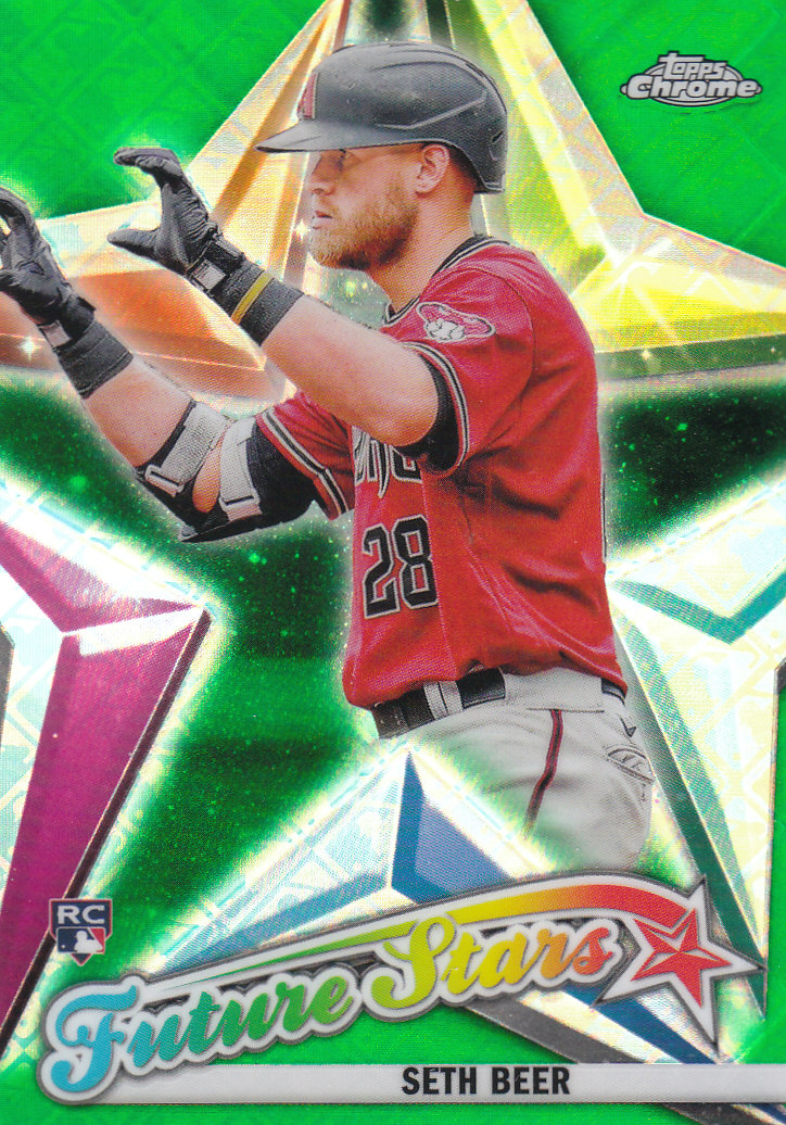 2022 Topps Chrome Logofractor Baseball "Future Stars" Insert and Parallel Cards - Picture 16 of 19