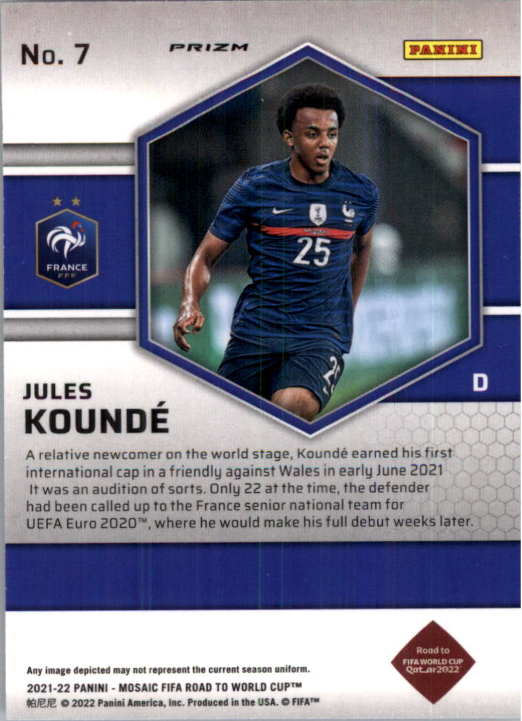 2021-22 Panini Mosaic Road to the FIFA World Cup Qatar Mosaic Soccer Card Pick - Picture 13 of 263