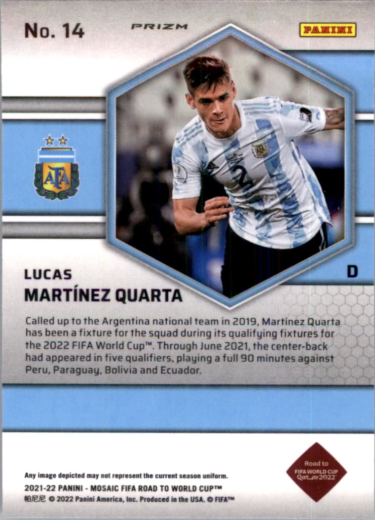 2021-22 Panini Mosaic Road to the FIFA World Cup Qatar Mosaic Soccer Card Pick - Picture 21 of 263