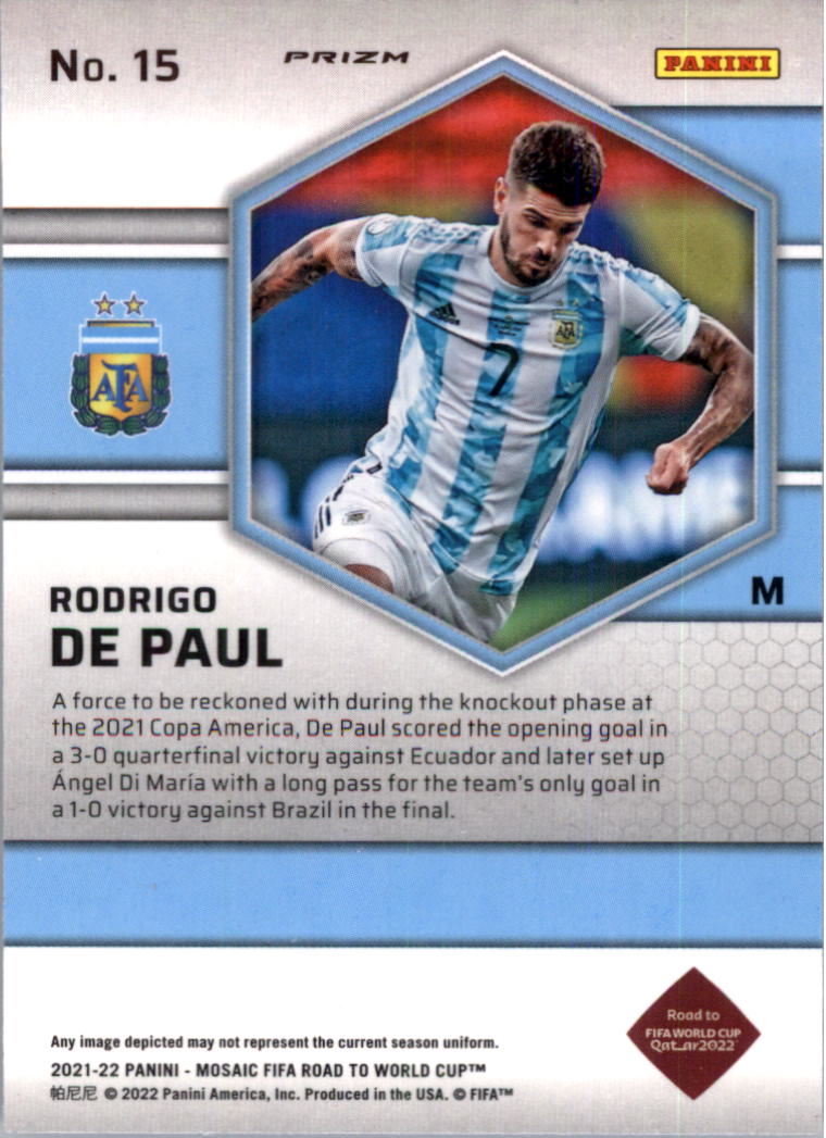 2021-22 Panini Mosaic Road to the FIFA World Cup Qatar Mosaic Soccer Card Pick - Picture 23 of 263