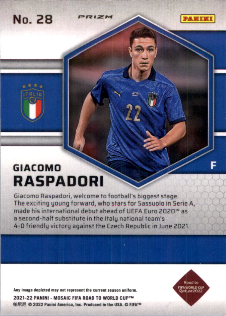2021-22 Panini Mosaic Road to the FIFA World Cup Qatar Mosaic Soccer Card Pick - Picture 41 of 263