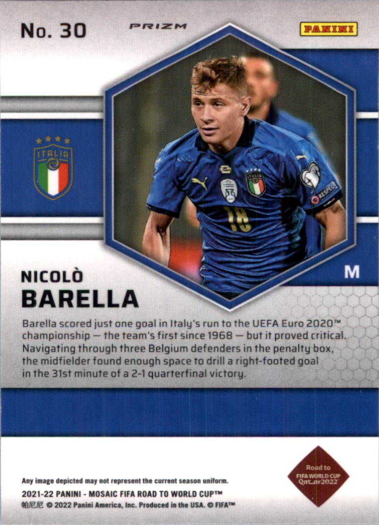 2021-22 Panini Mosaic Road to the FIFA World Cup Qatar Mosaic Soccer Card Pick - Picture 45 of 263